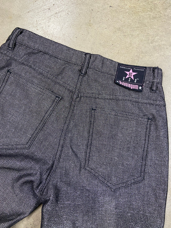 Y2K Bubblegum Shimmer Denim Jeans Sz 9