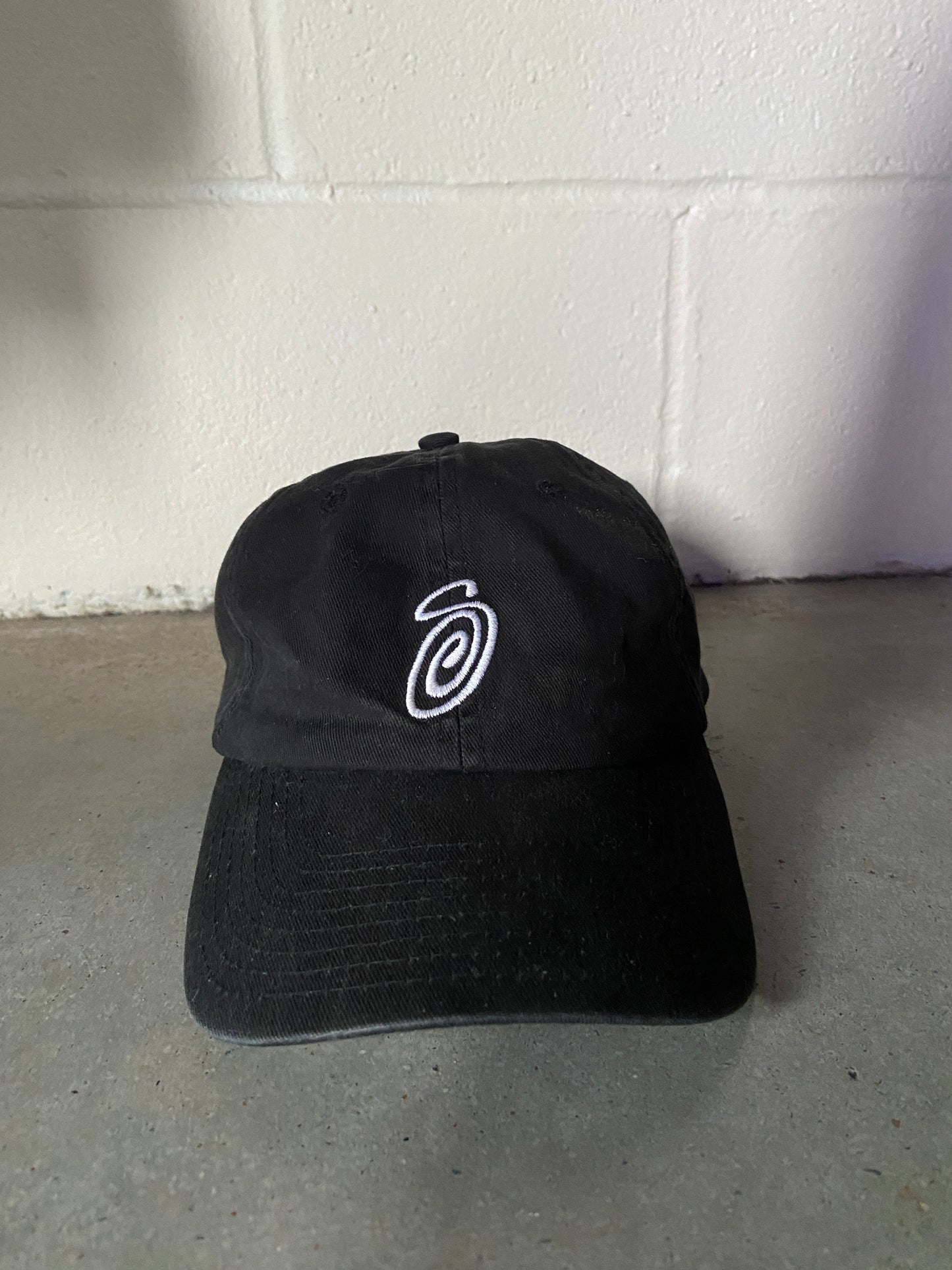 Stussy S Black Logo Hat