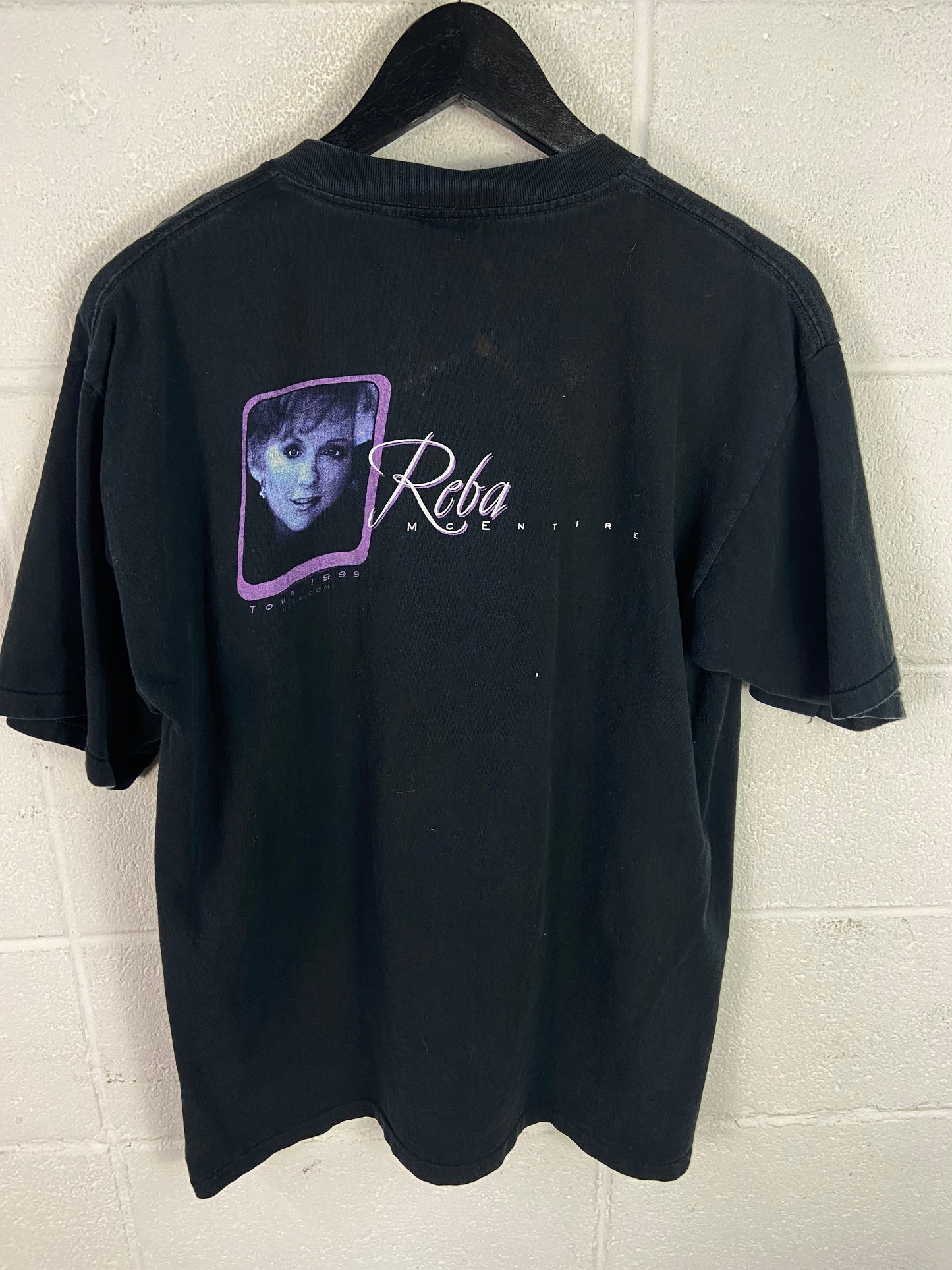 VTG 1999 Reba Mcintire Tour Country Music Tee Sz L