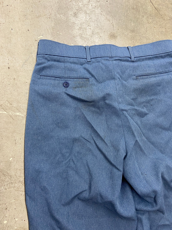 VTG Levi's Blue Action Slack Trousers Sz 33x32