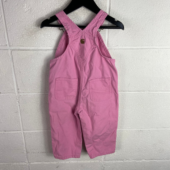 Baby Pink Carhartt Overalls Sz 18M