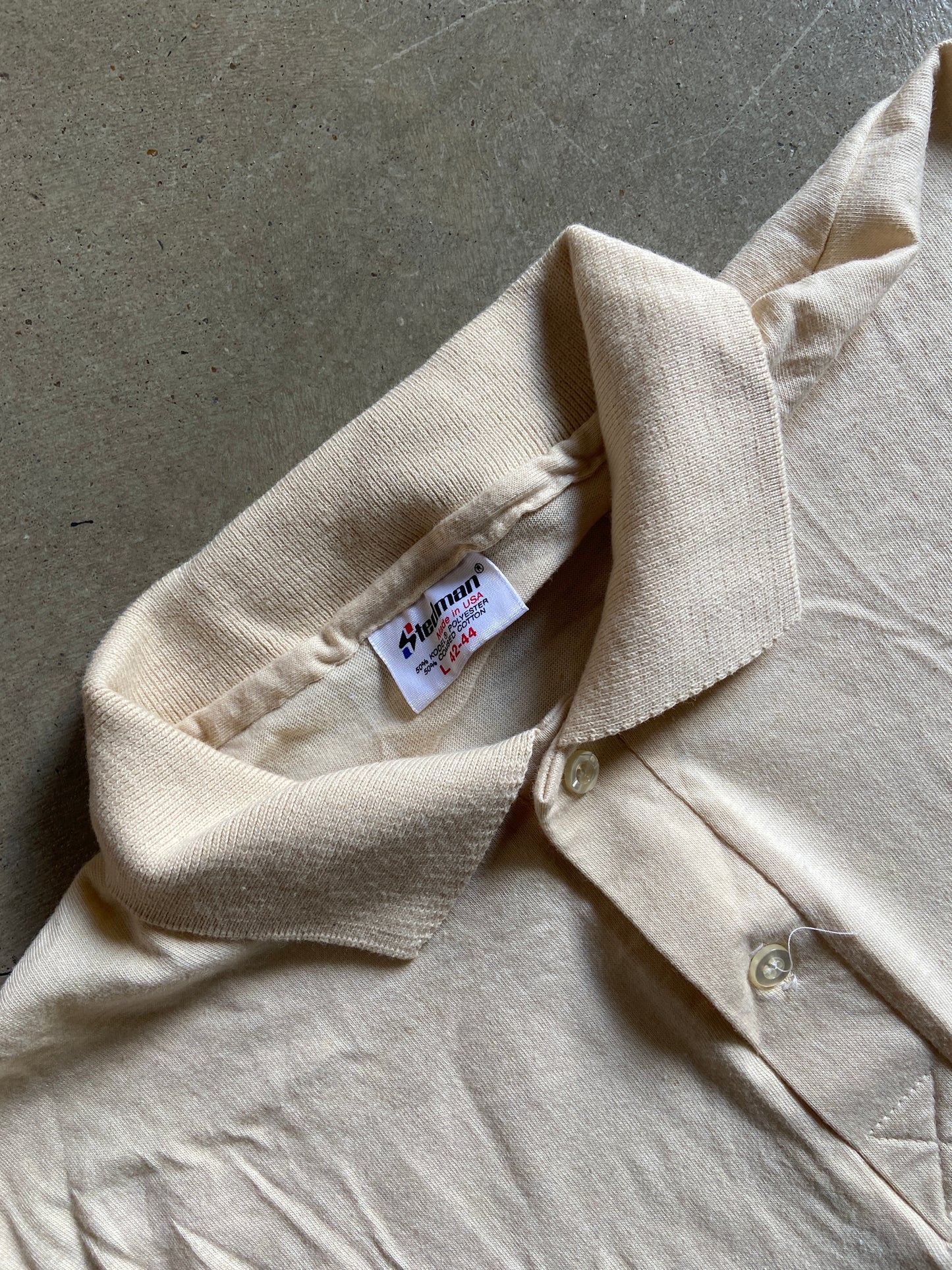 VTG Deck Crew Polo Shirt Sz M