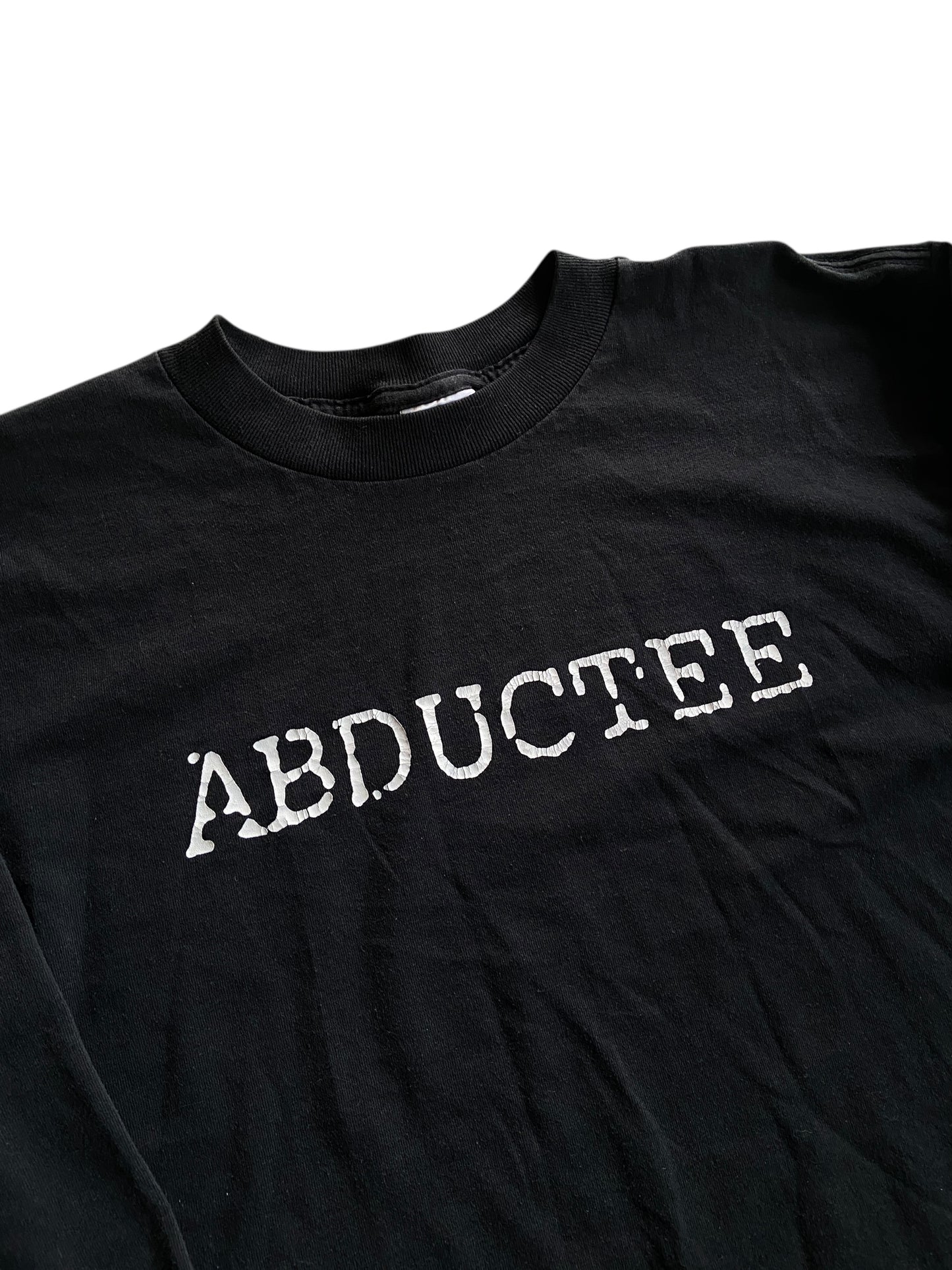 VTG Abductee Text L/S Tee Sz S/M