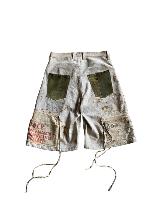 david turner LUMBER APRON LONG SHORTS Sz 36x13