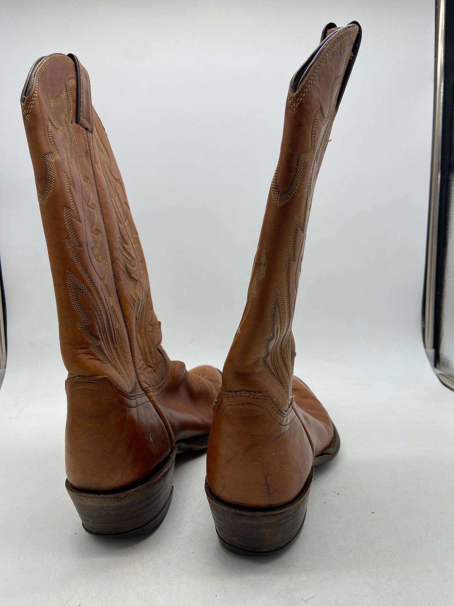 Preowned Patina Cowboy Boots Sz 9.5M