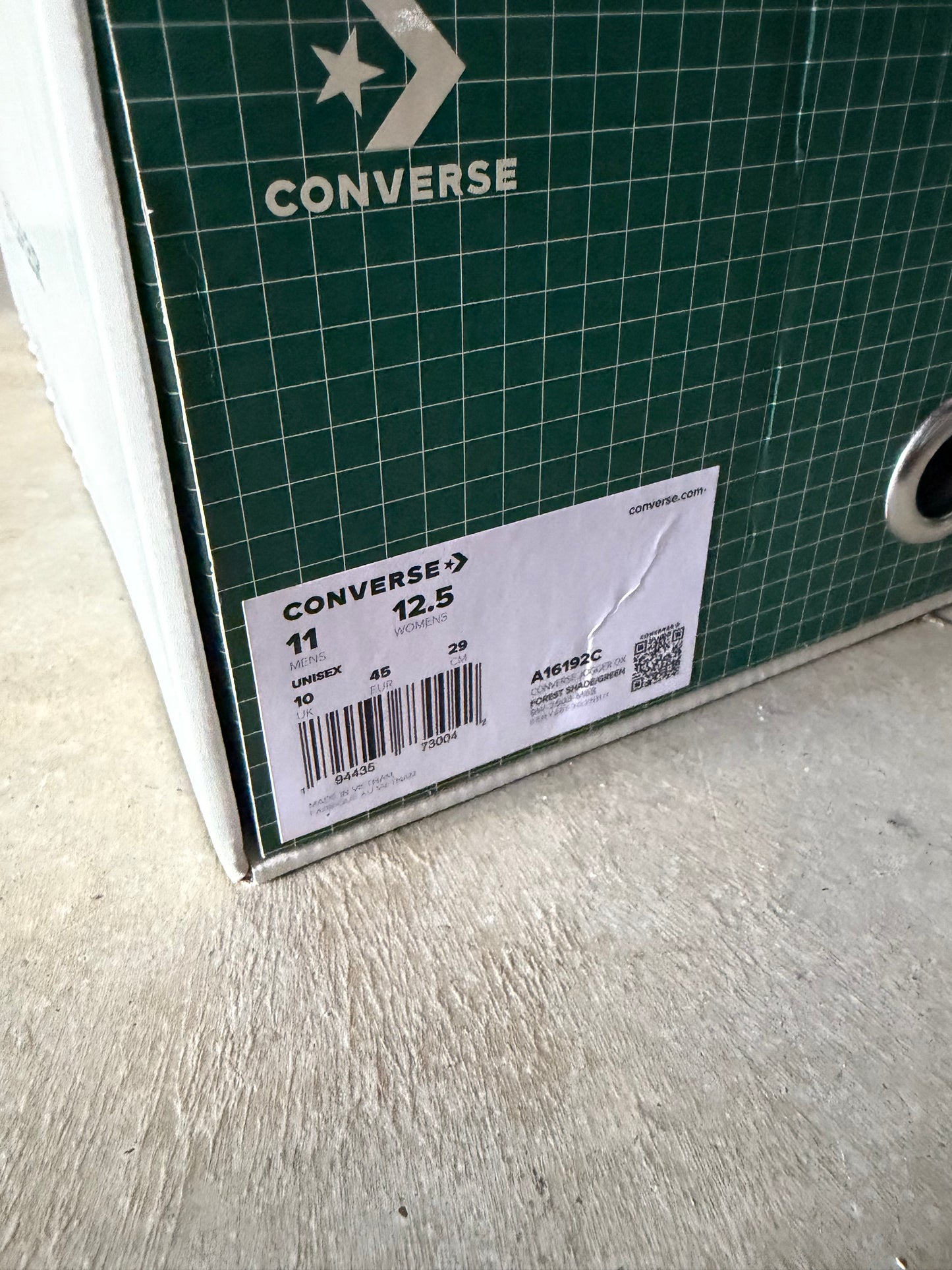 Converse Golf le Fleur Jogger Forest Green Tyler The Creator Sz 11M/12.5W