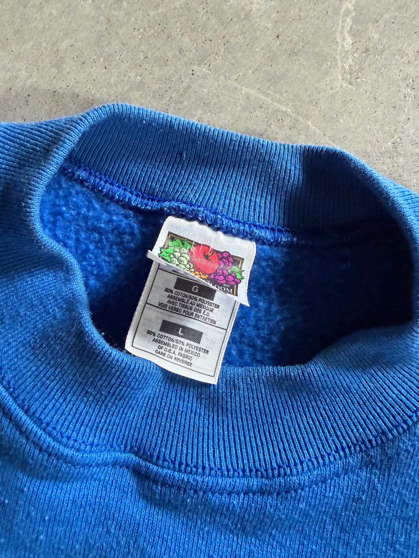 VTG Kentucky Wildcats Banner Sweatshirt Sz L