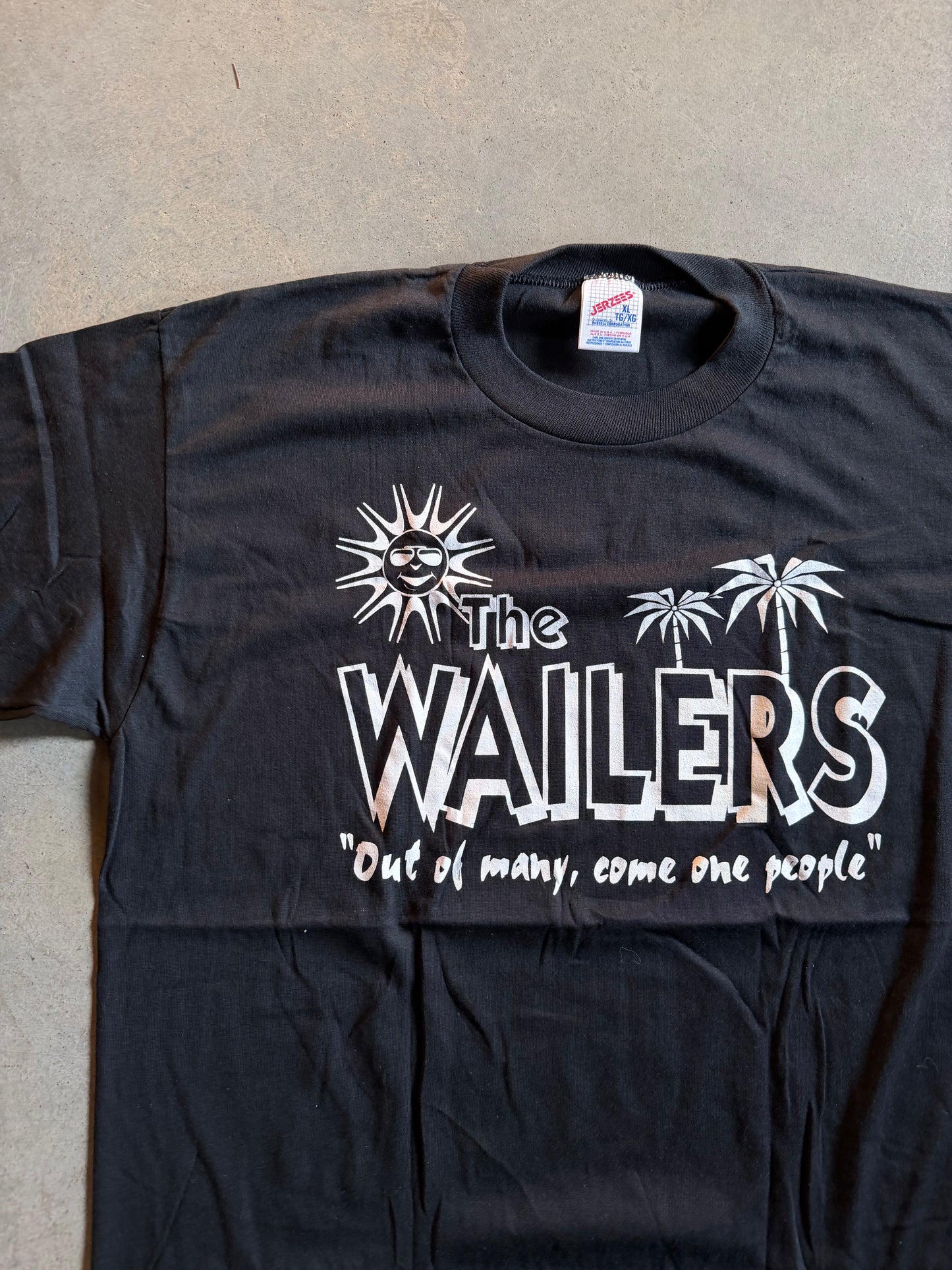 VTG The Wailers Out Of Many People, Come One People Tee Sz XL