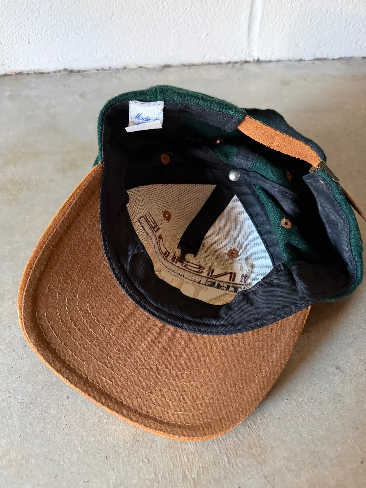 VTG Inside NFL HBO Sports Green/Brown Hat