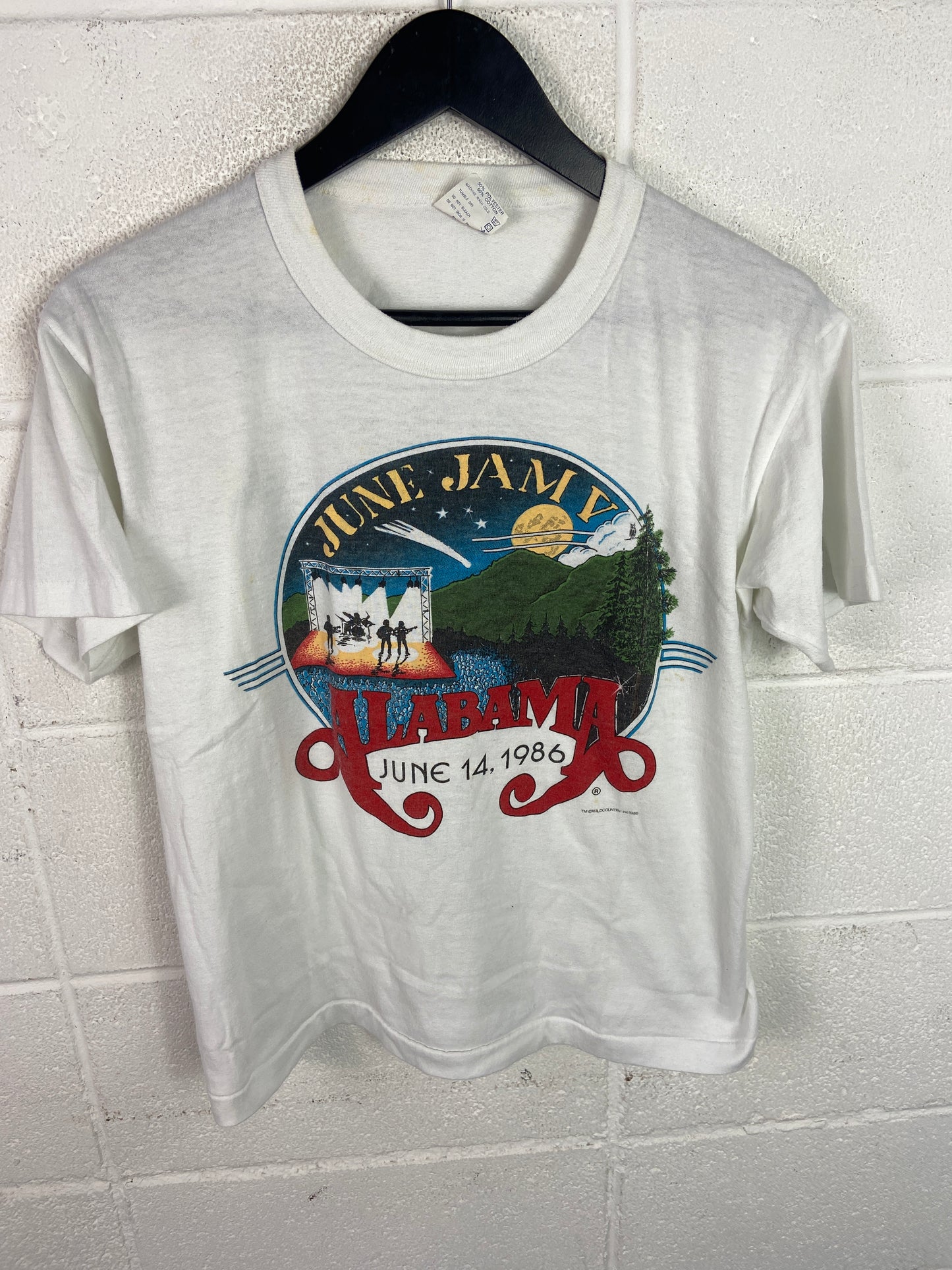 VTG June Jammer Alabama 1986 Tee Sz M