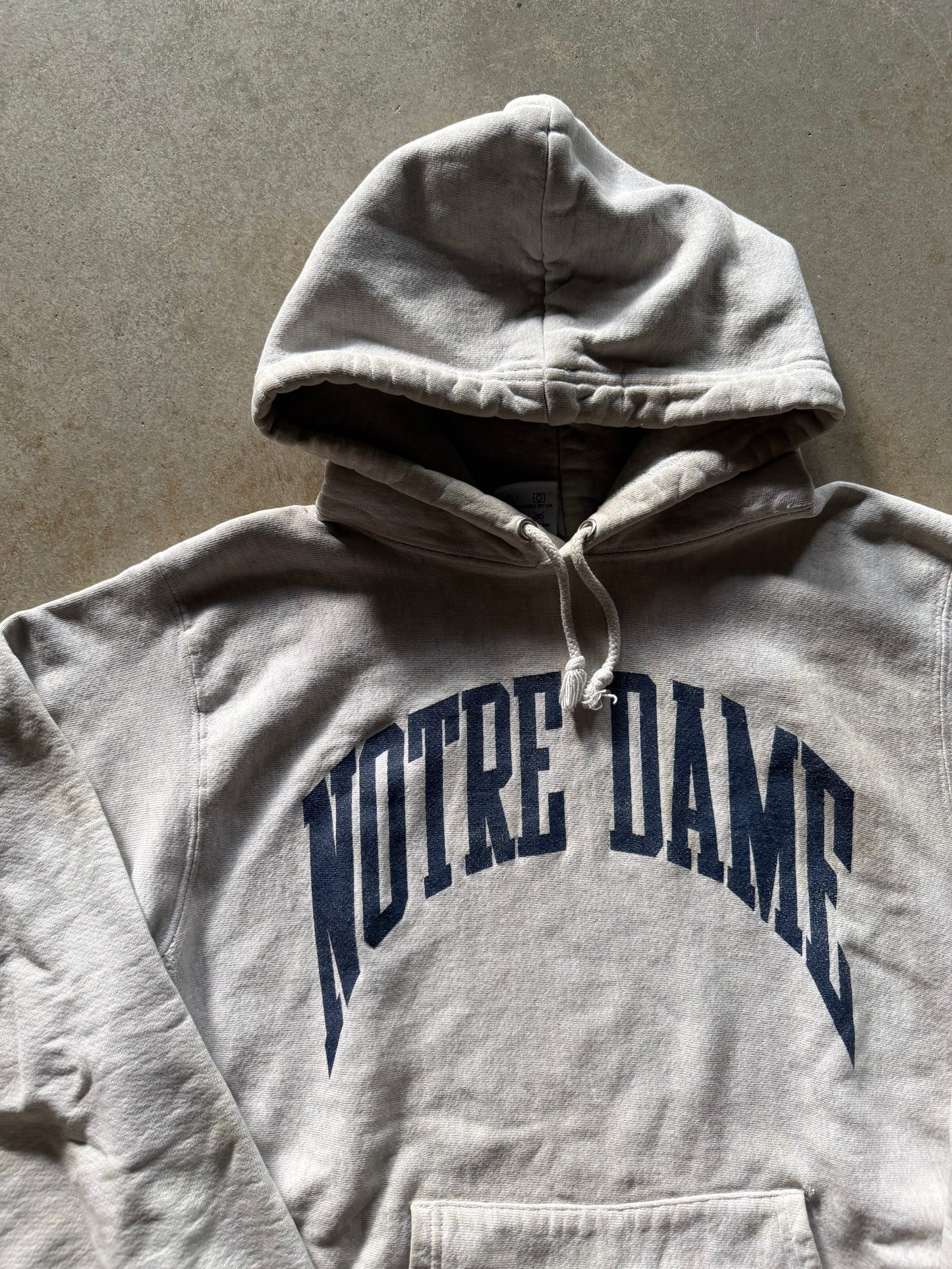 VTG Notre Dame Collegiate MV Sport Hoodie Sz M