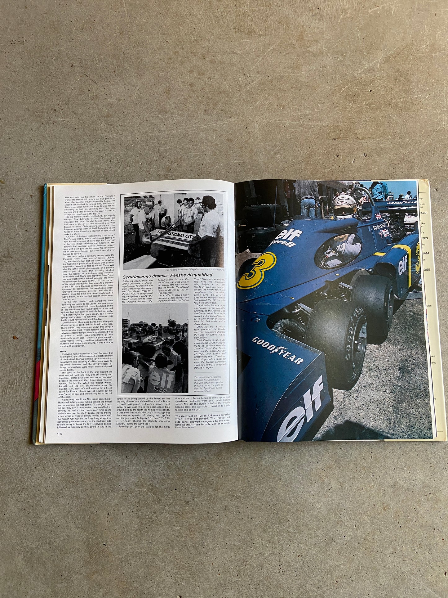 1976-77 Autocourse 25th Anniversary Edition Book By Mike Kettlewell