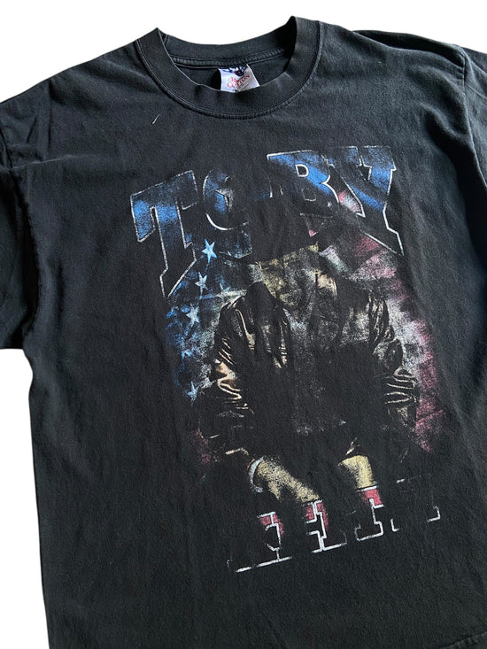VTG Toby Keith Rap Tee Sz L