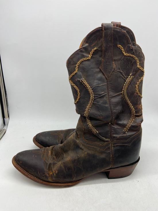 Preowned Men's Dan Post Albany Boot Sz 10.5M/12W