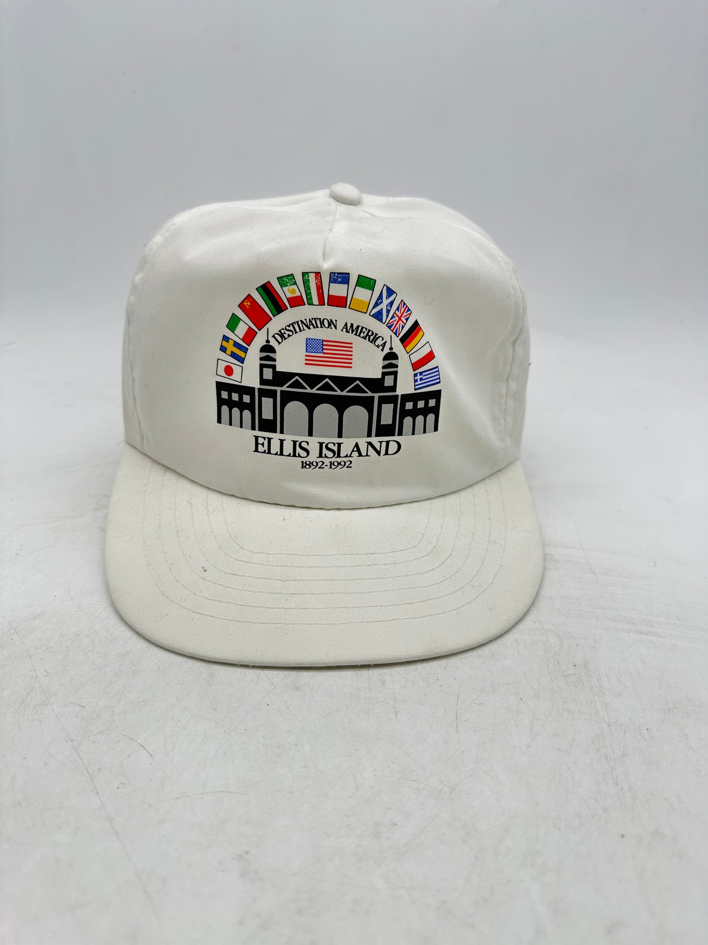 VTG 1992  Ellis Island Graphic Snapback