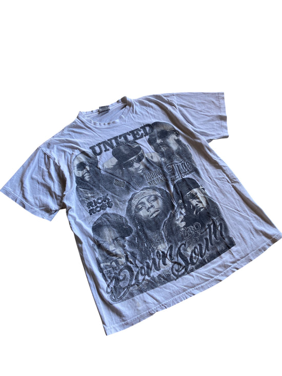 VTG United Down South Hip Hop Tee Sz 2XL