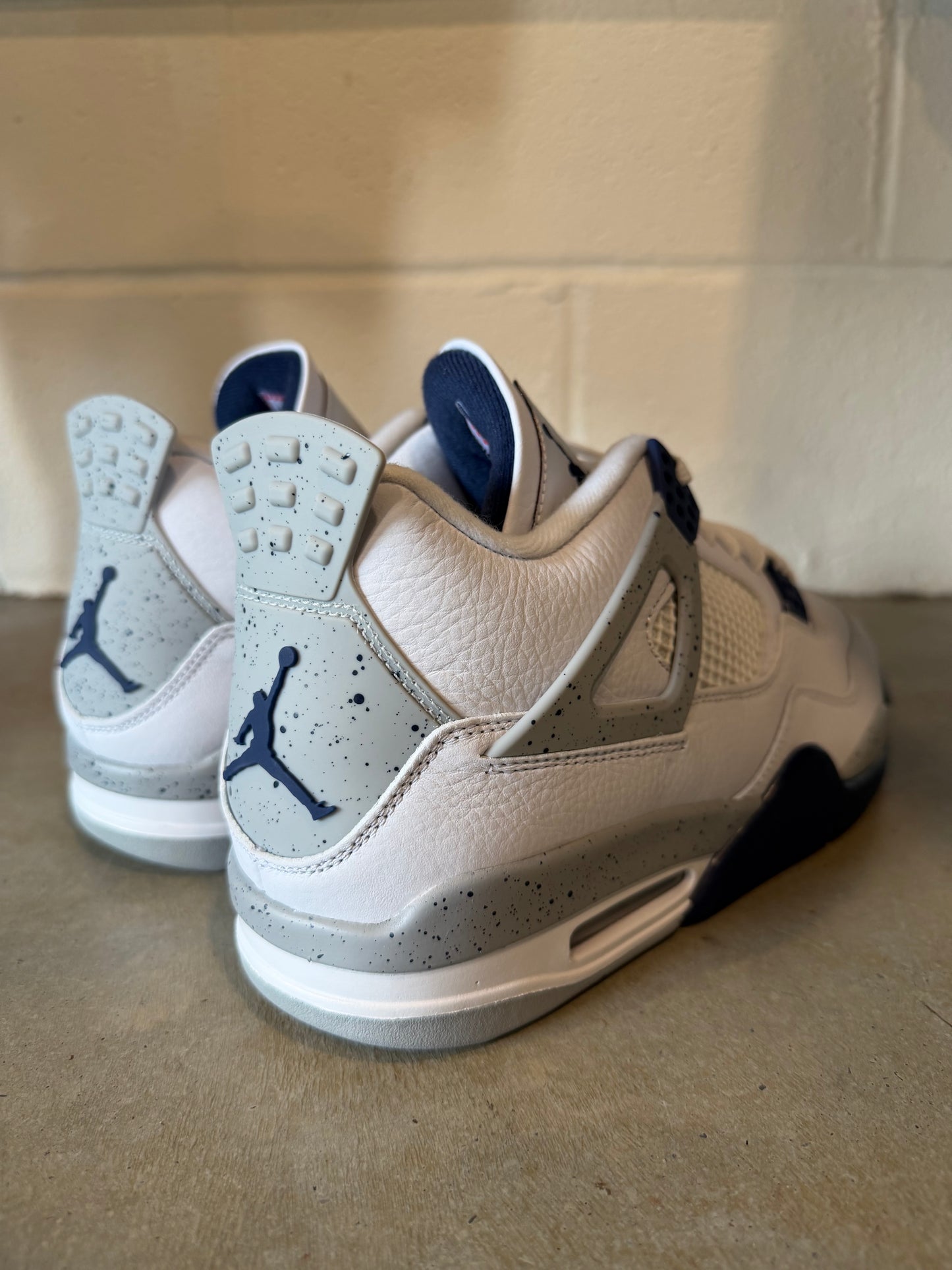 Jordan 4 Retro Midnight Navy Sz 12M/13.5W