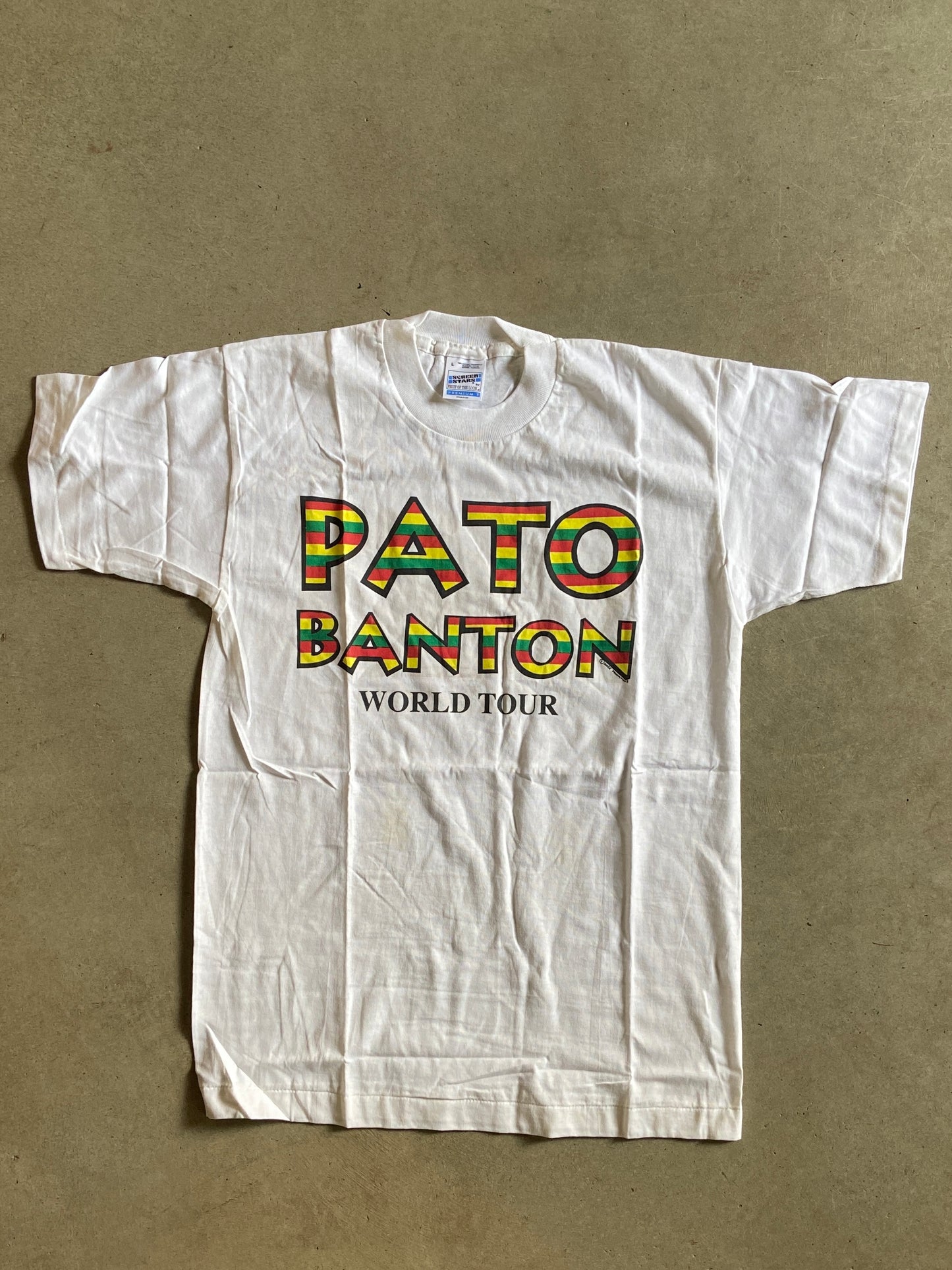 VTG Euro Pati Banton World Tour Tee Sz L