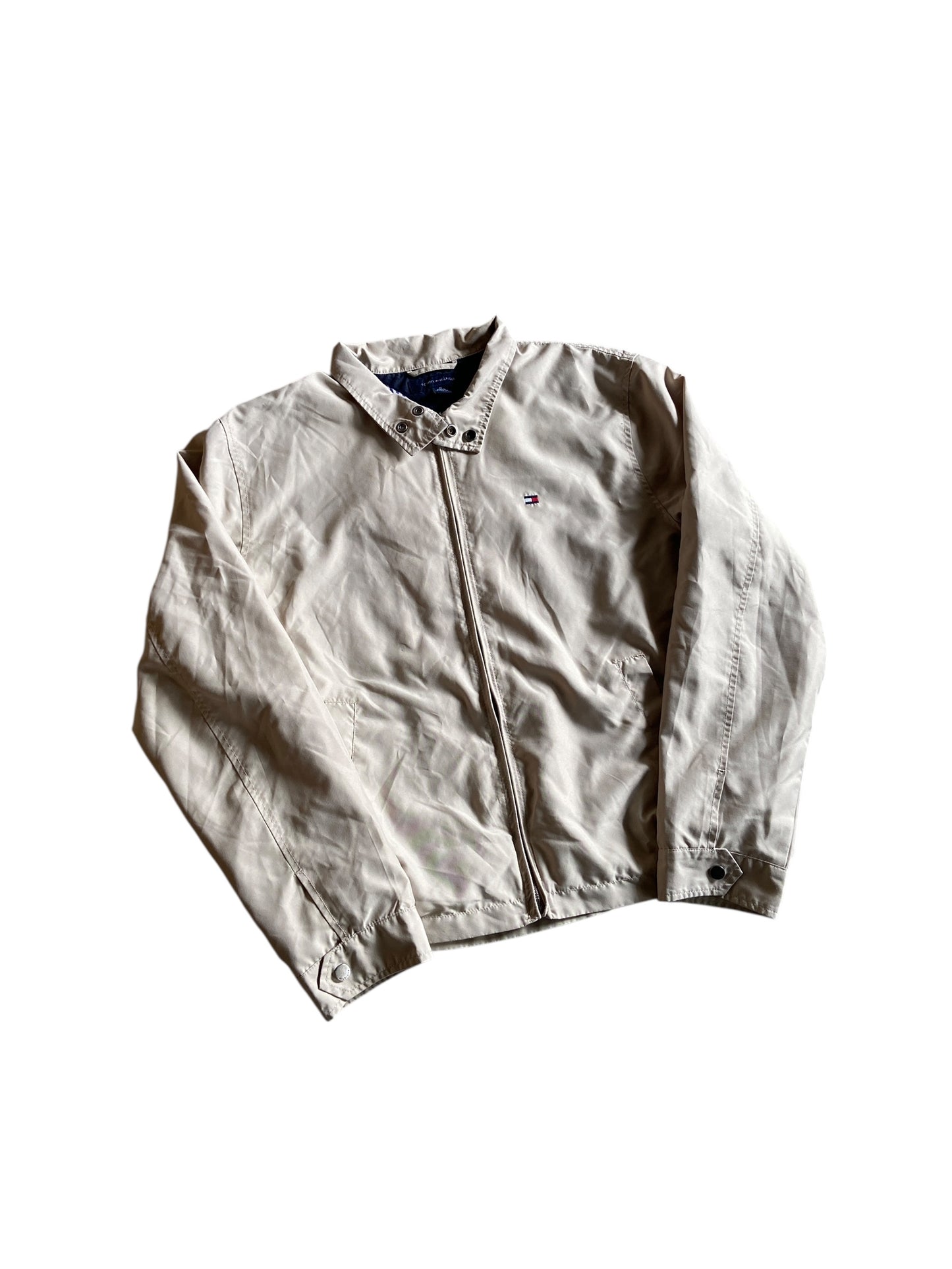 Y2K Tommy Hilfiger Khaki Harrington Jacket Sz M