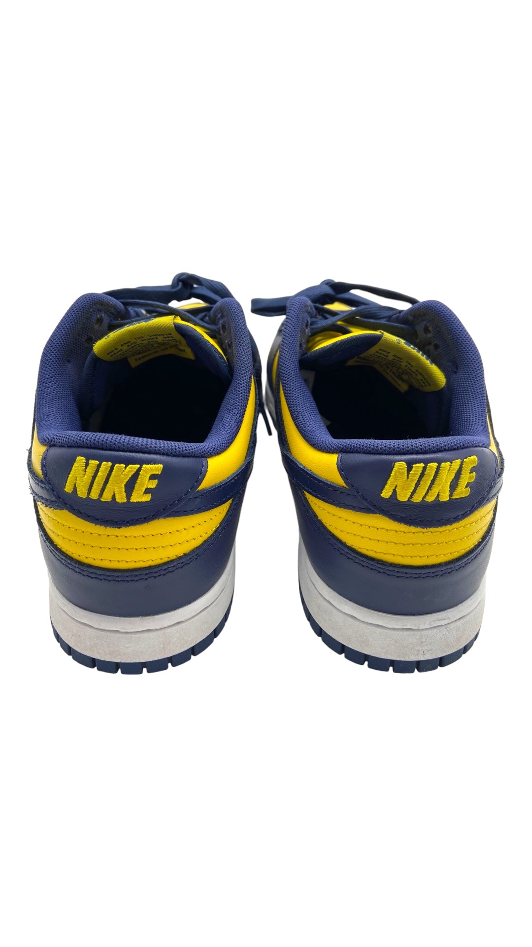 Preowned Nike Dunk Low Michigan (2021) Sz 8.5M/10W