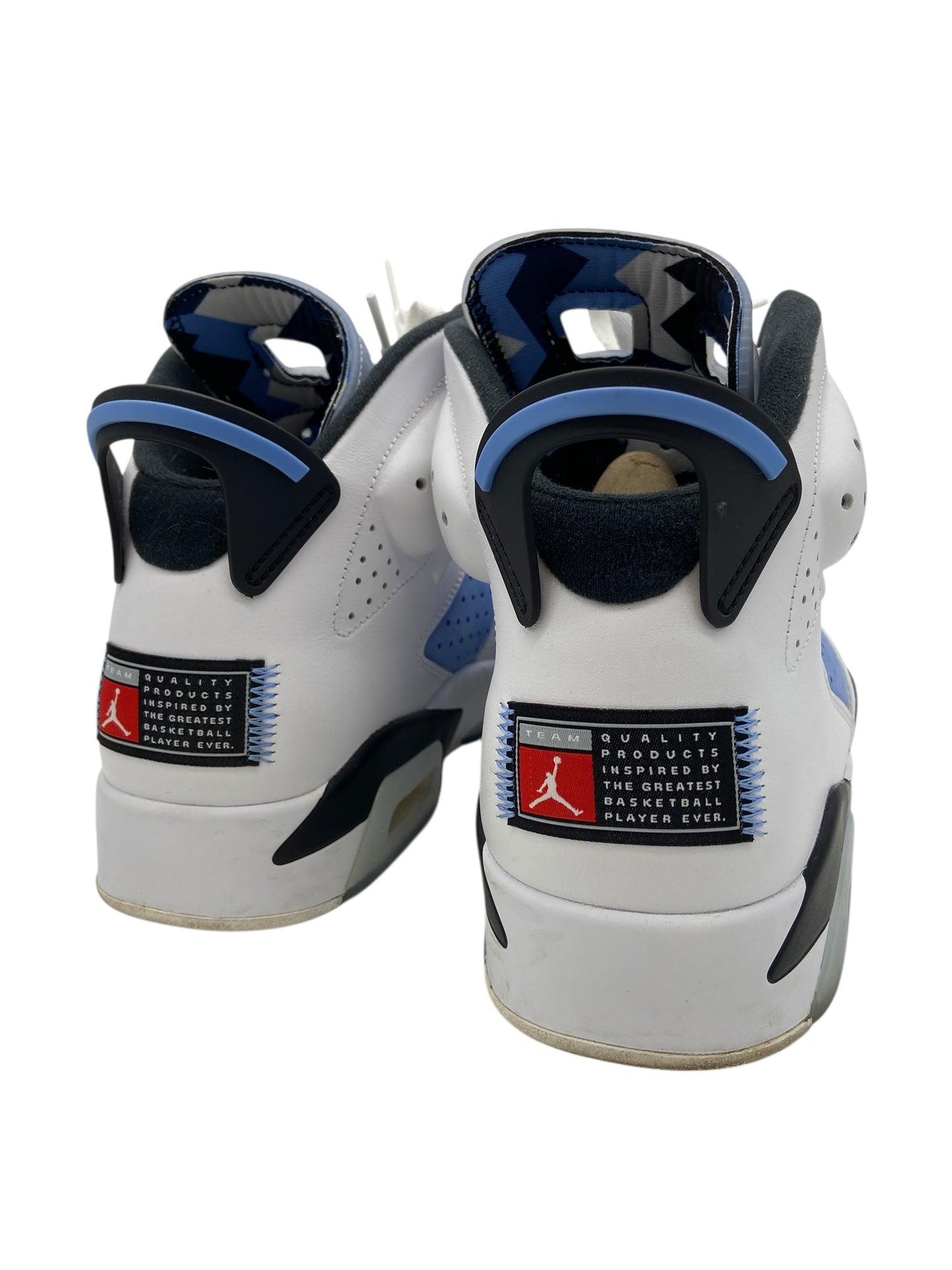 Preowned Jordan 6 Retro UNC White Sz 12M/13.5W