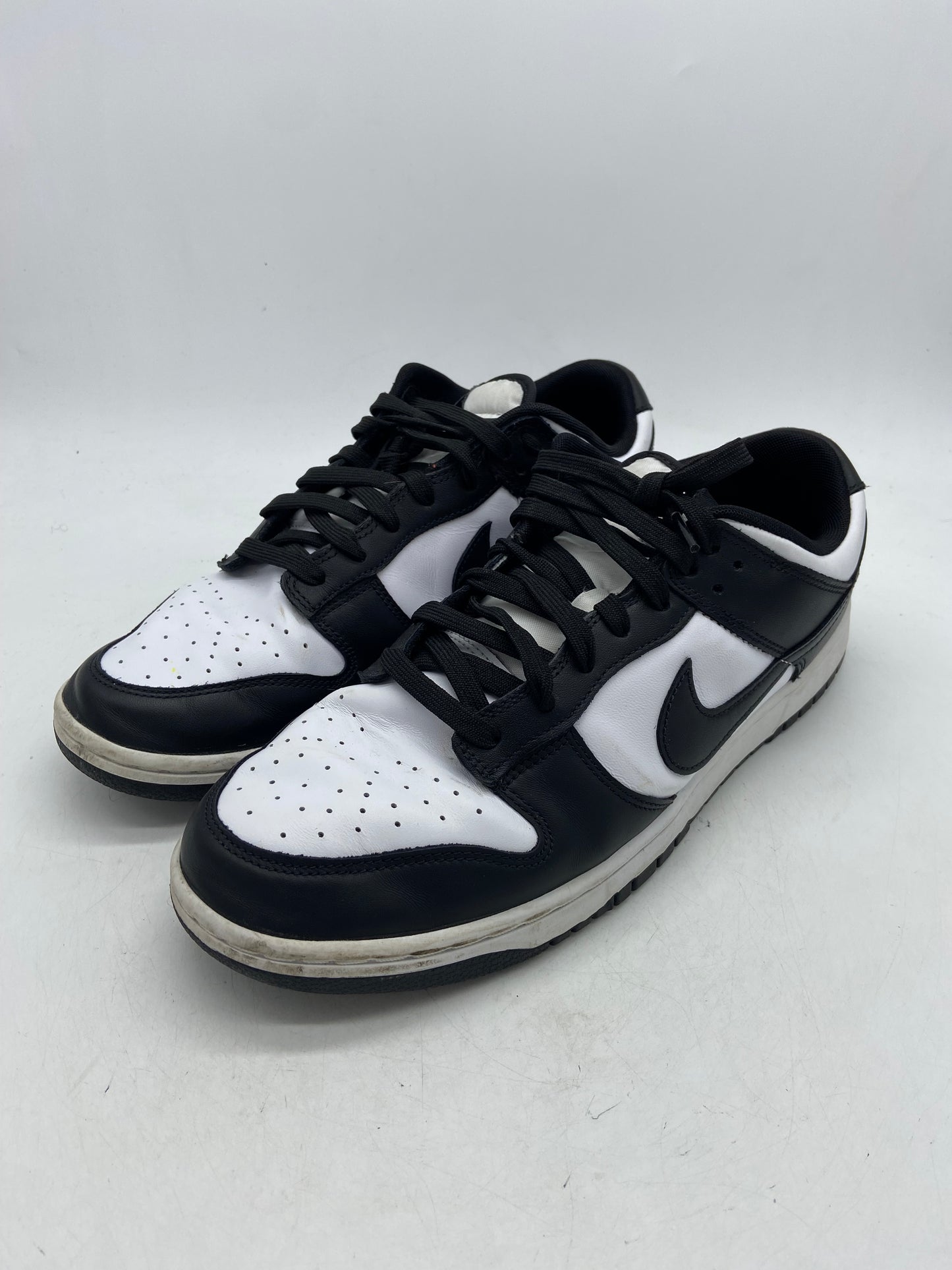 Beater Special Nike Dunk Low Retro White Black Panda Sz 12M/13.5W