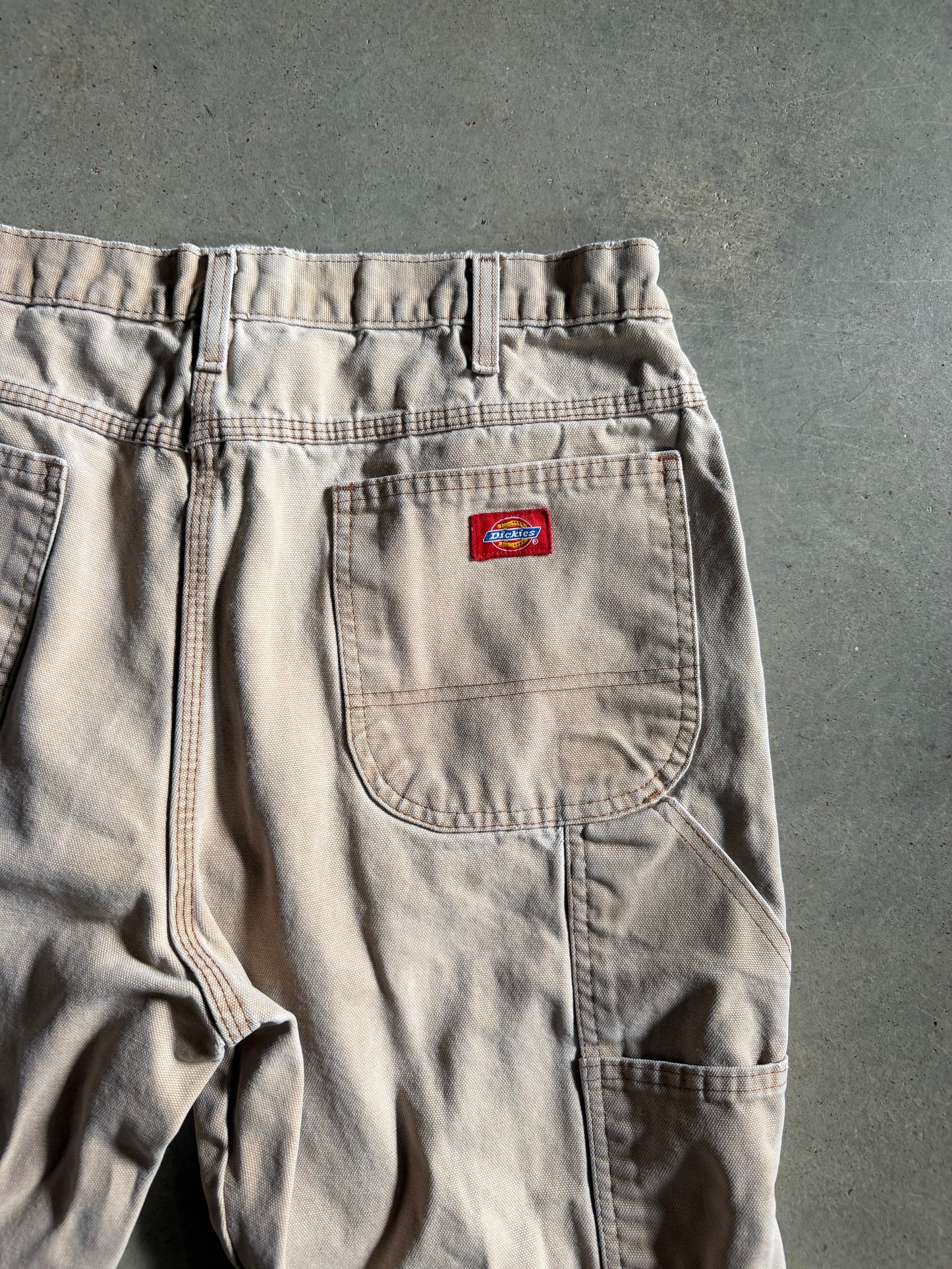 VTG Dickies Khaki Pants Sz 34x25
