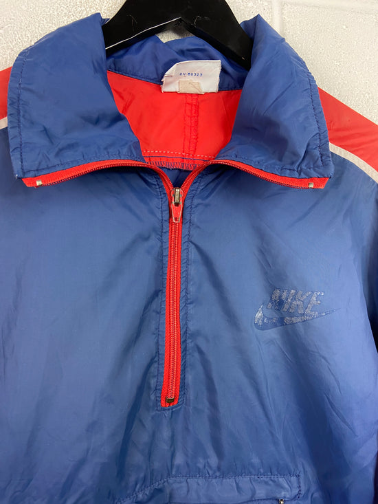 VTG Nike 70's Blue/Red Windbreaker Jacket Sz L