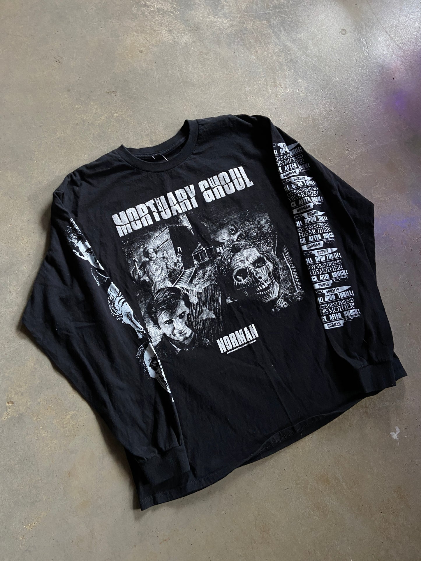Norma "Mortuary Ghoul" L/S Tee Sz L