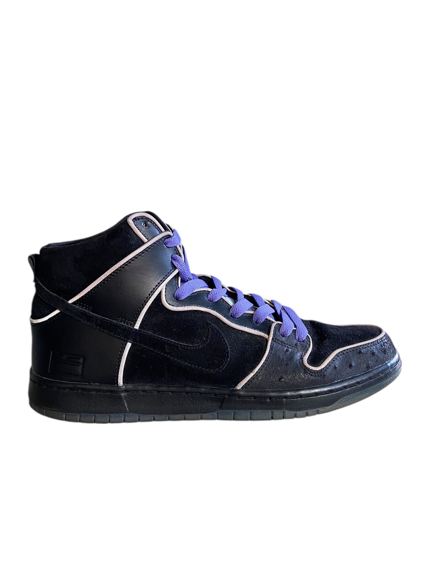 Preowned Nike SB Dunk High Purple Box Sz 12M/13.5W