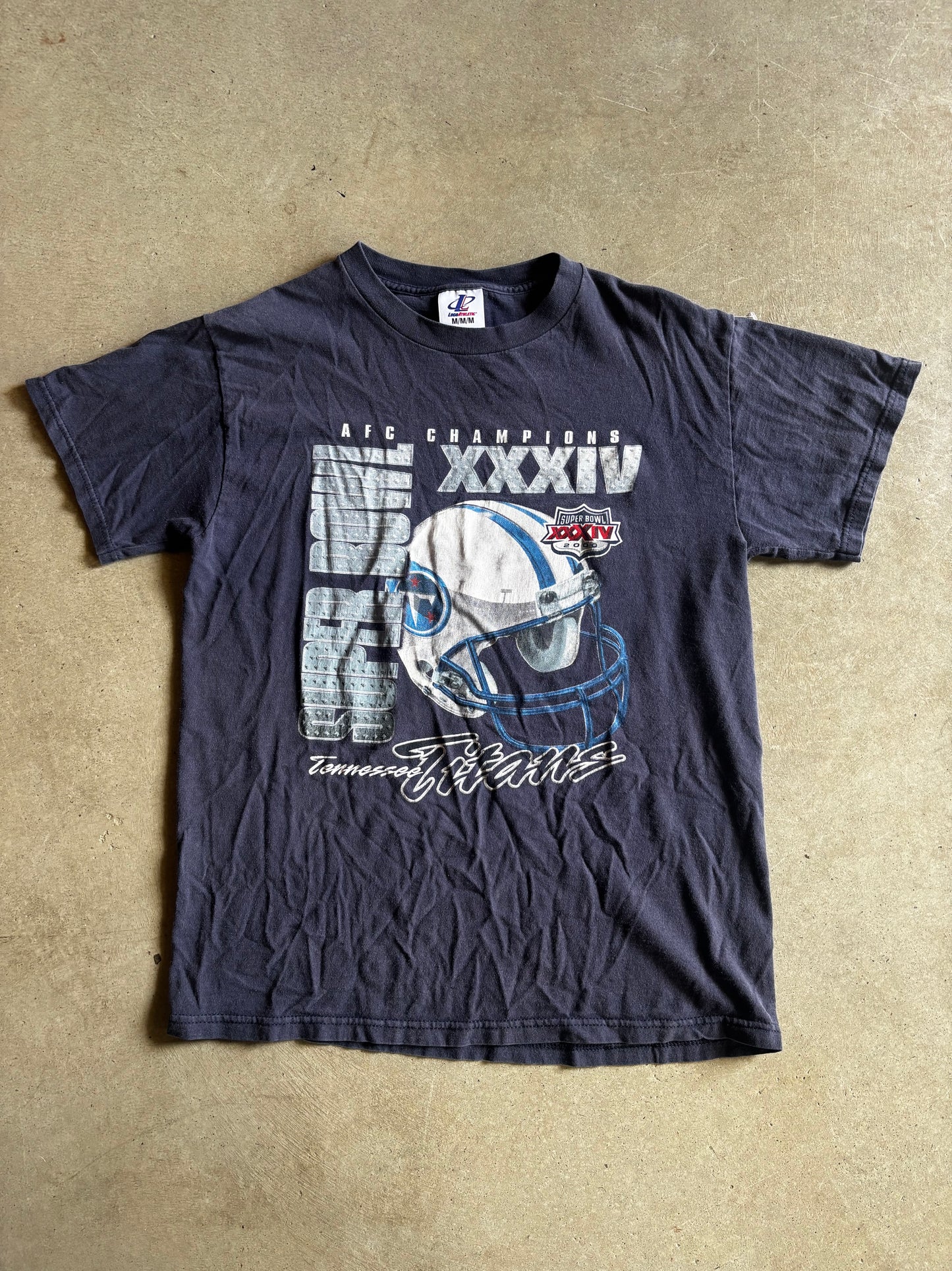 VTG Tennessee Titans AFC Champions Tee Sz M