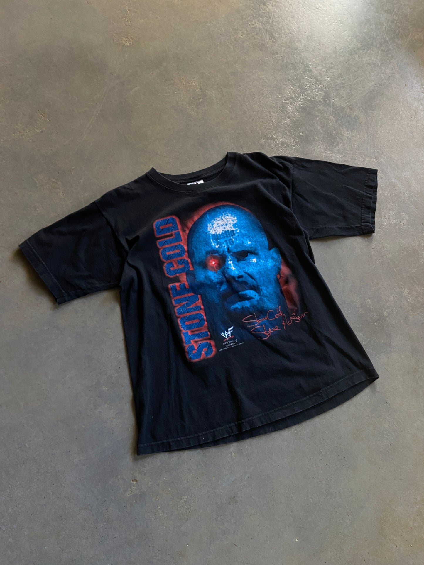 VTG Stone Cold Steve Austin Tee Sz L
