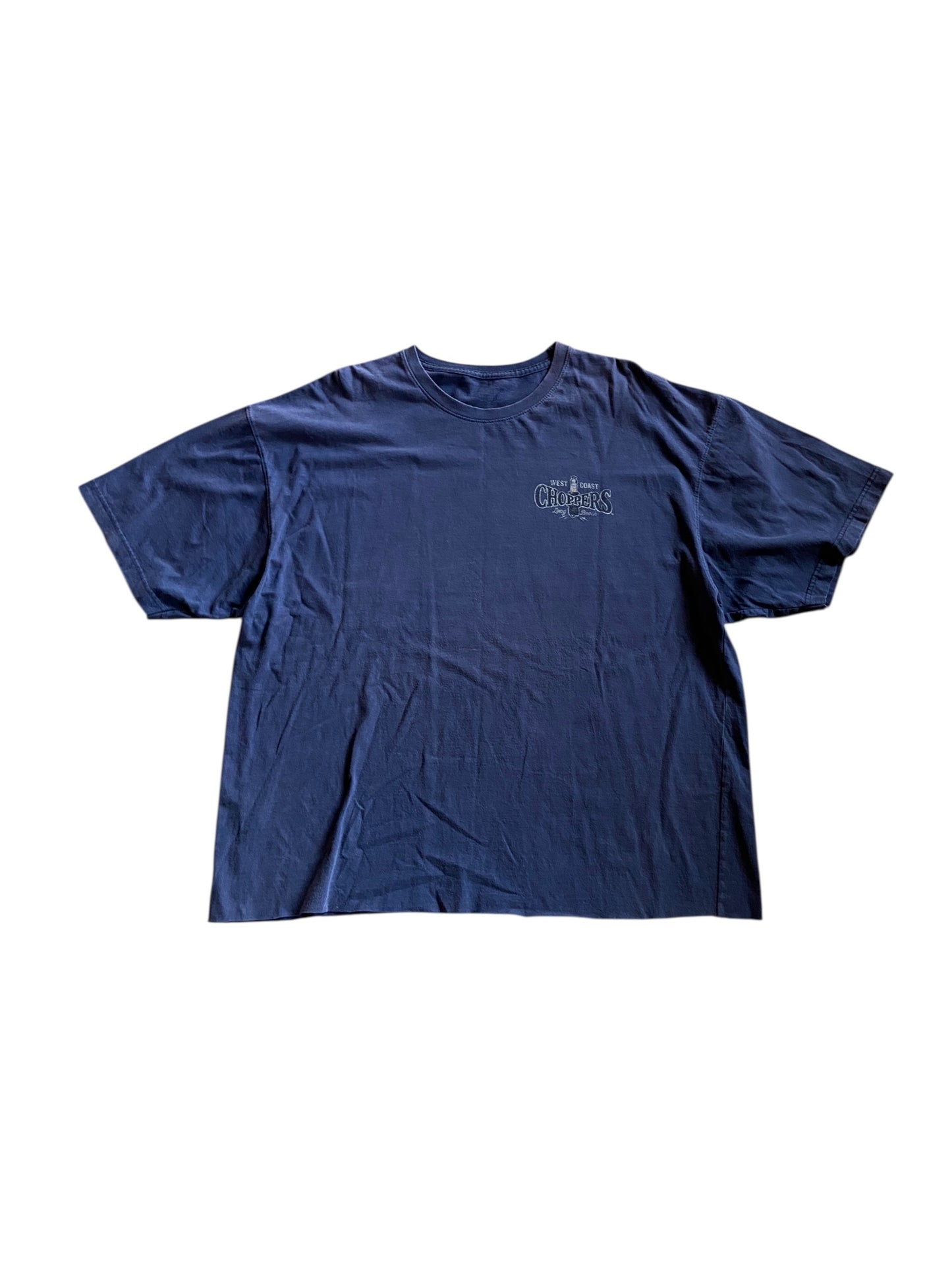 West Coast Choppers Cropped Tee Sz XL