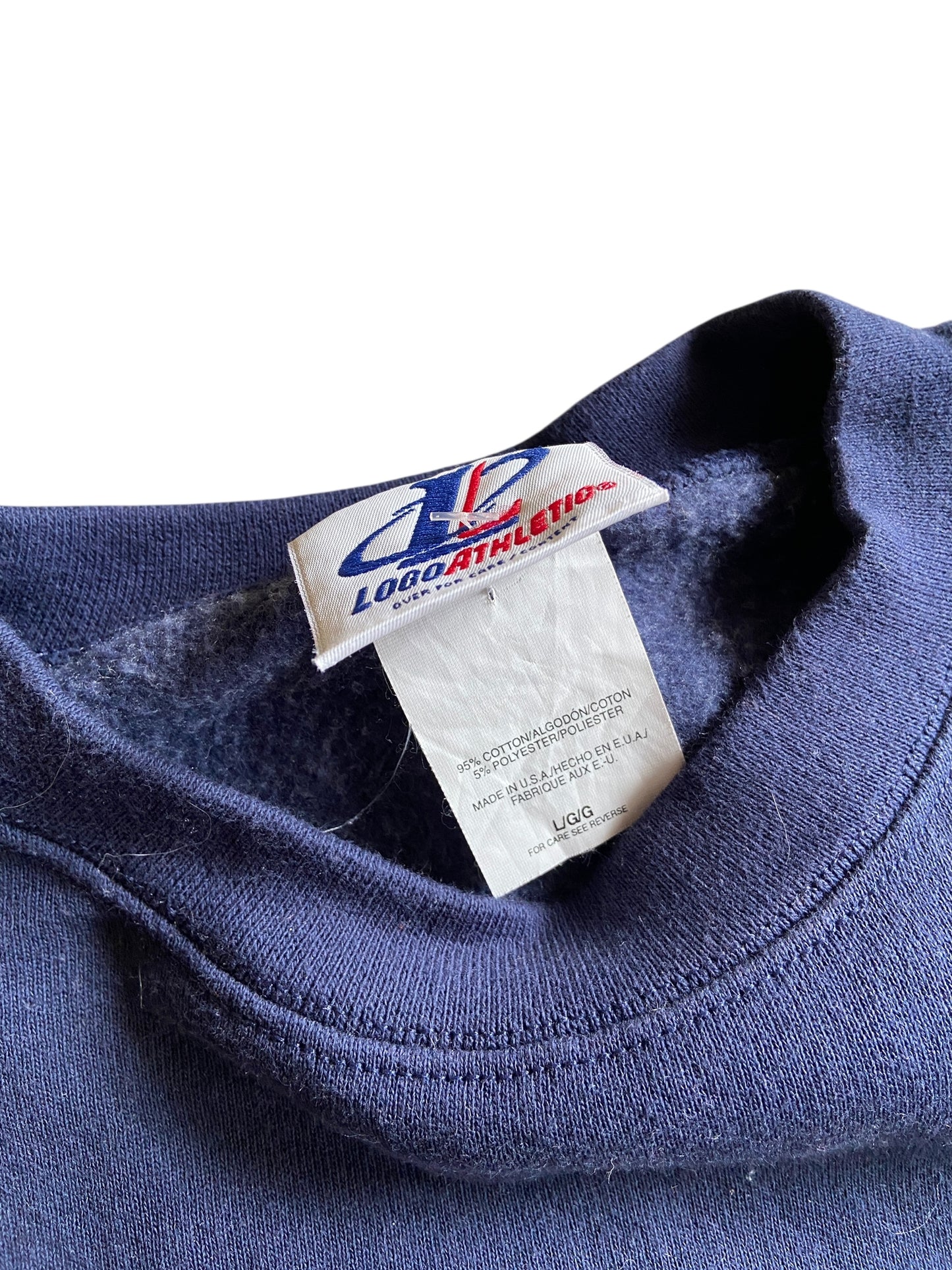 VTG Tennessee Oilers Logo Athletic Sweatshirt Sz M/L