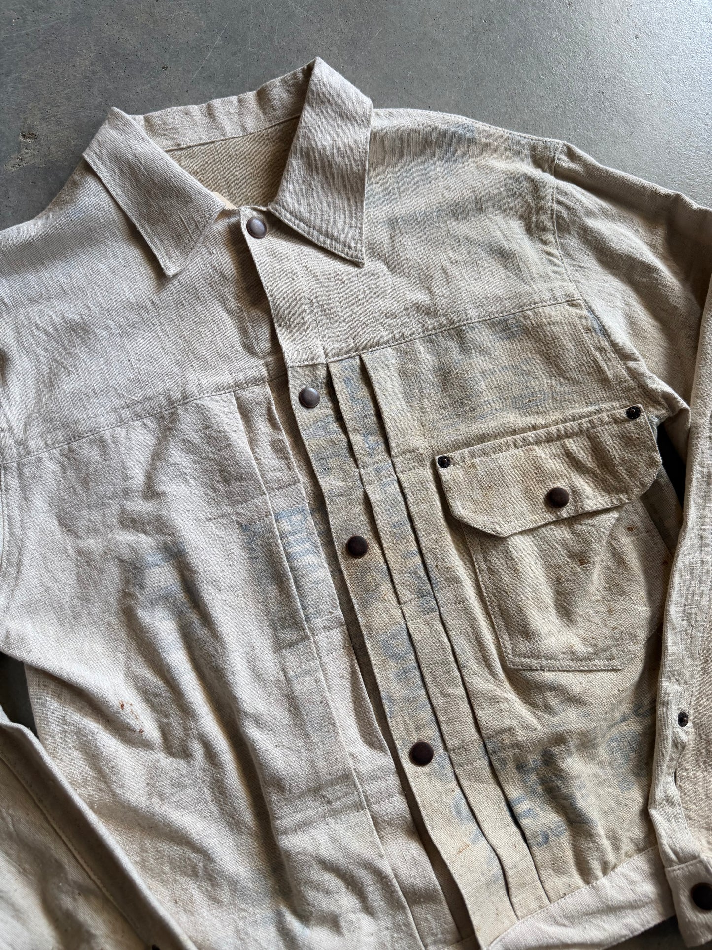 Reworked david turner Type 1 Trucker Jacket Sz M/L