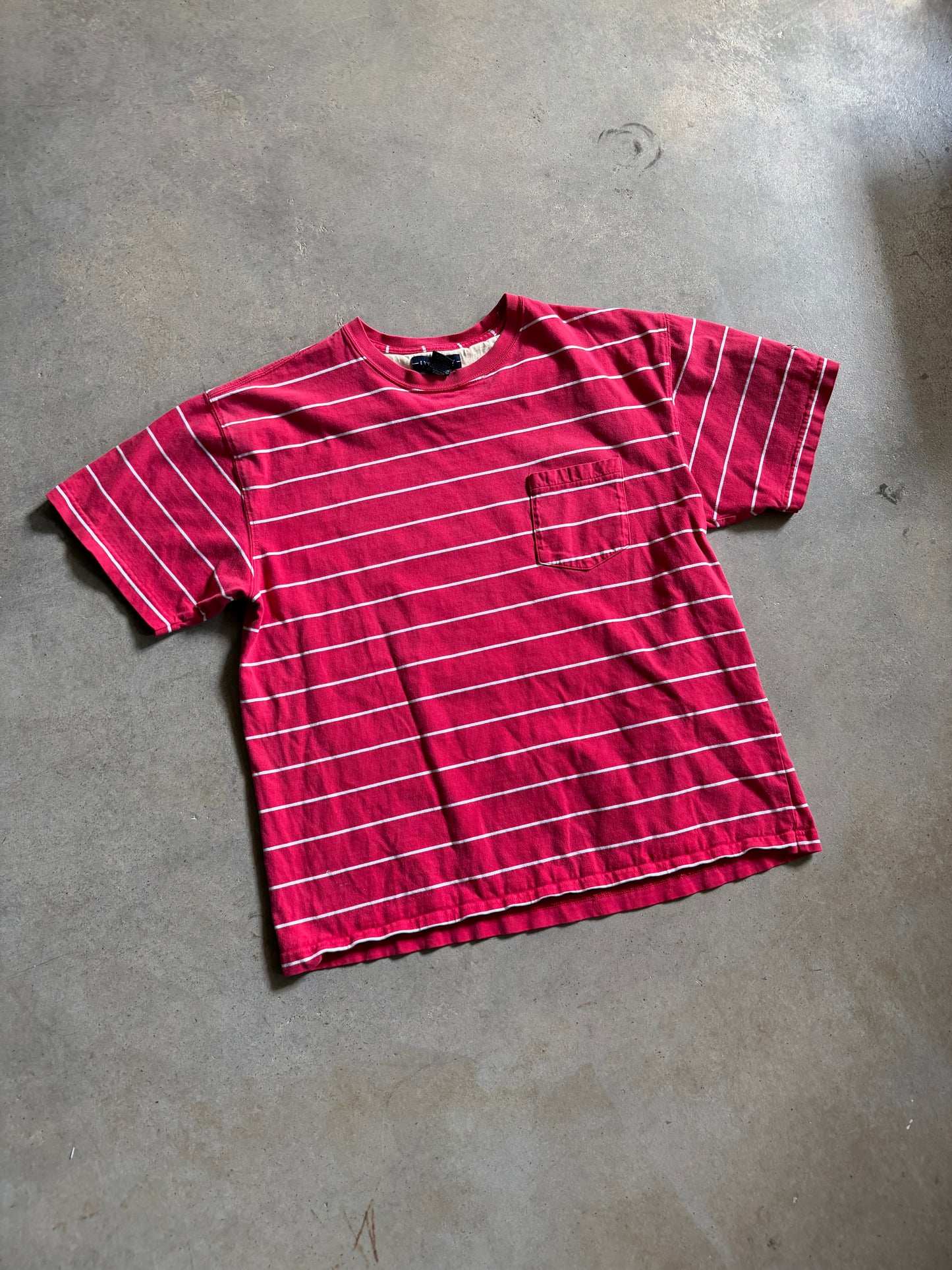 Ivy Crew Stripe Tee Sz L