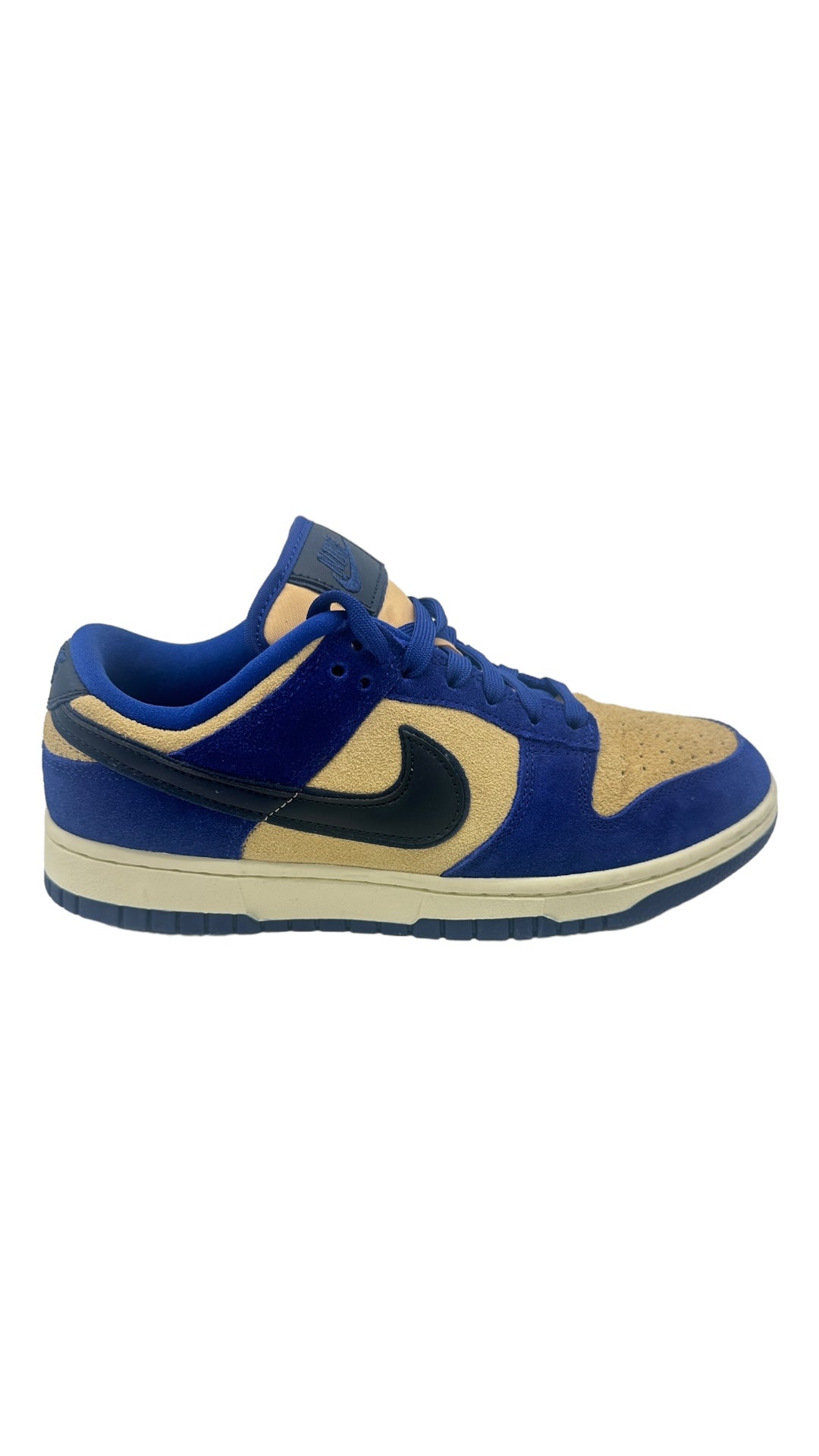 Preowned Nike Dunk Low LX Blue Suede Sz 7.5W/6M DD1503-118