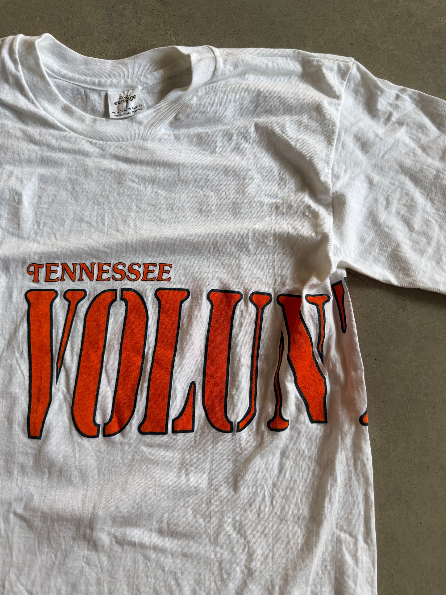 VTG Tennessee Volunteers Wrap Around Tee Sz L