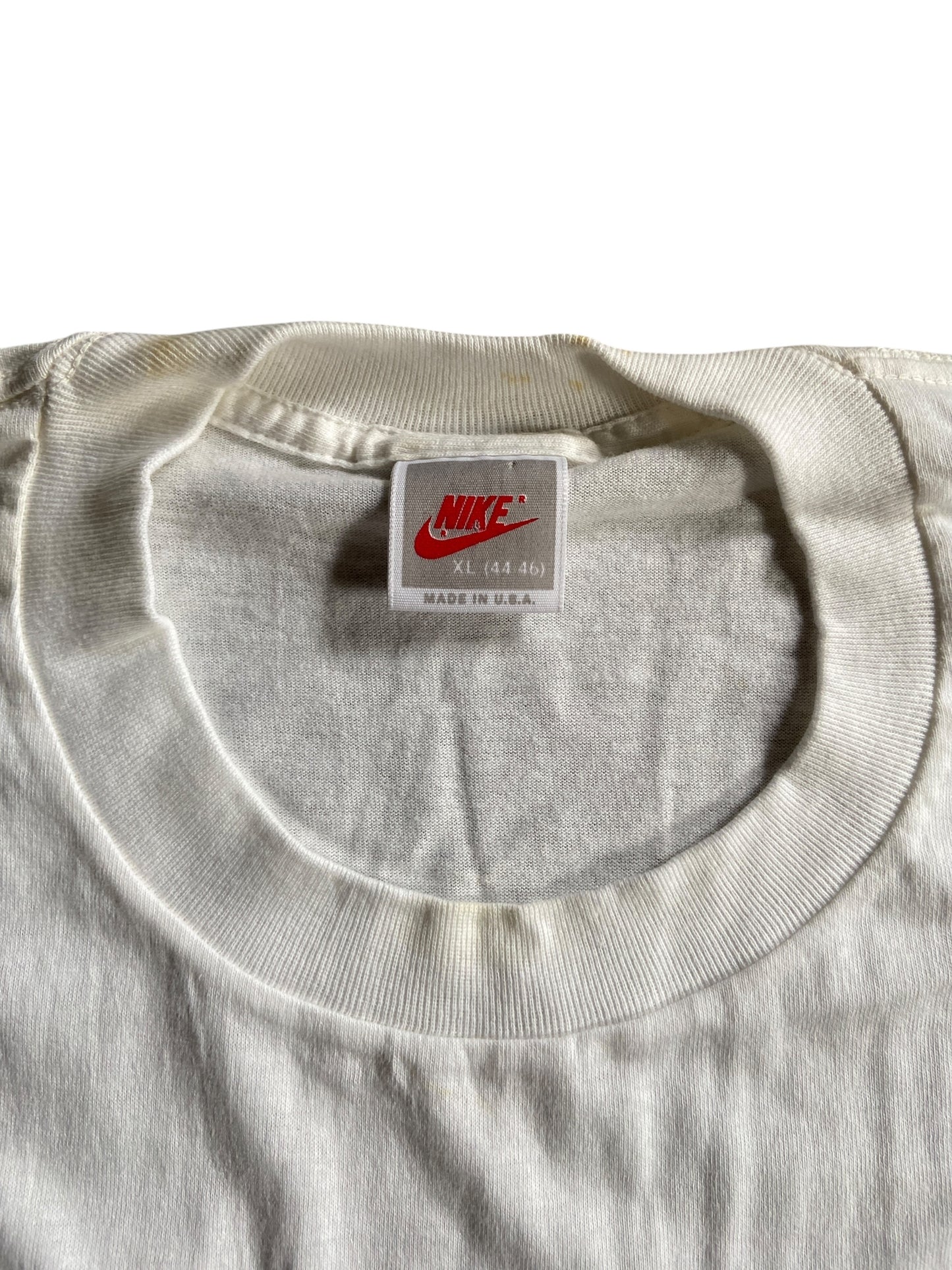 VTG Nike Grey Tag Charles Barkley Dunking Tee Sz XLT