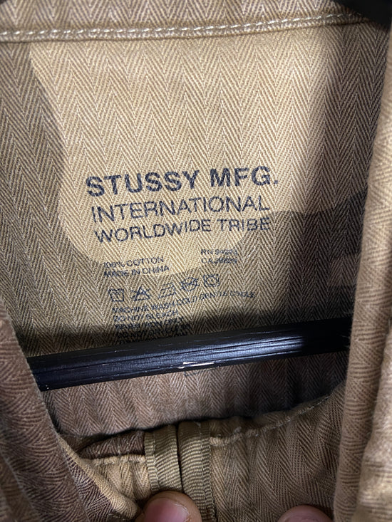 Stussy MFG. Desert Camo Army Jacket Sz M