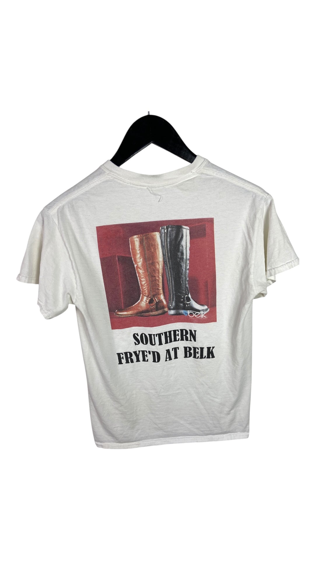 VTG Belk Boots "Southern Fry'd" Tee Sz S