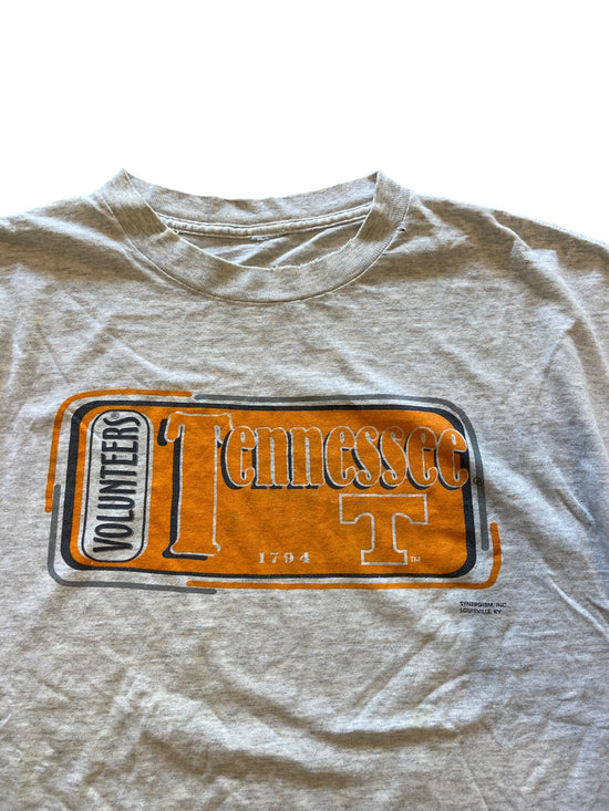 VTG Tennessee Vols Plate Tee Sz XXL