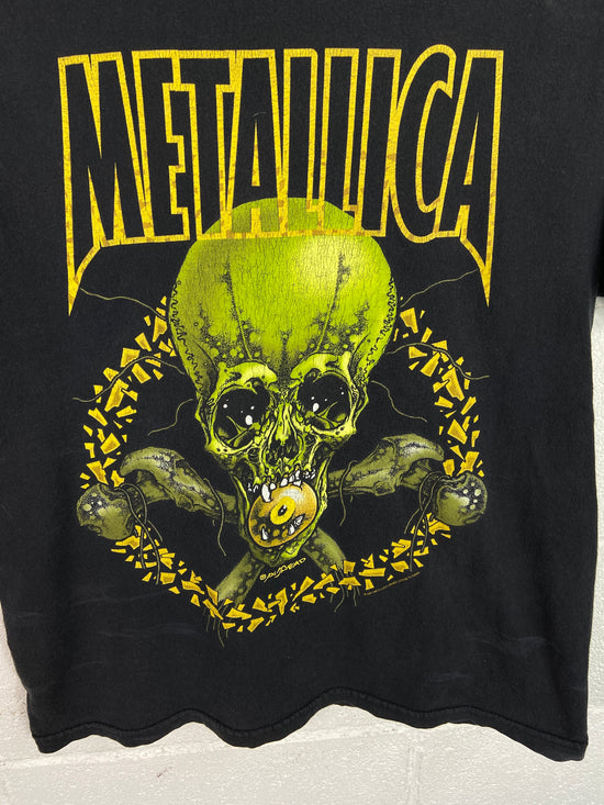Y2K Metallica Pushhead Graphic Tee Sz M