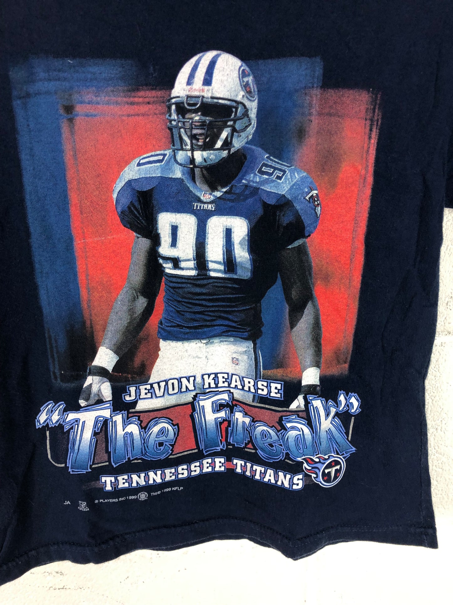 VTG Tennessee Titans Jevon Kearse Tee Sz Youth M