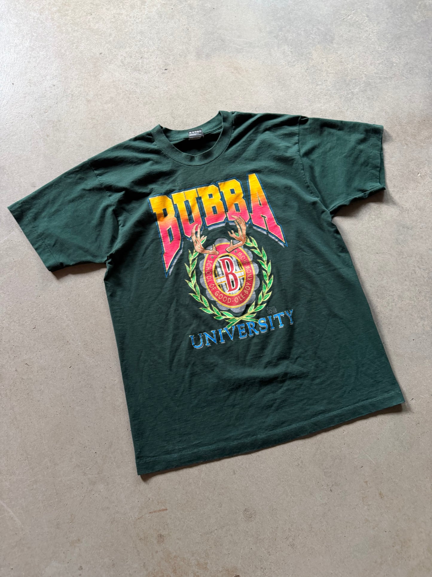 VTG Bubba University Good Ole Boy Tee Sz L