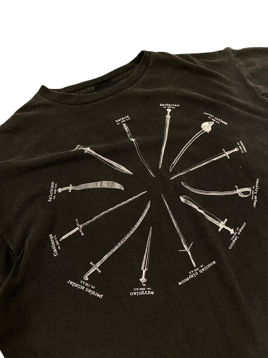 VTG Highlander There Can Be Only One Swords Tee Sz XL/2XL