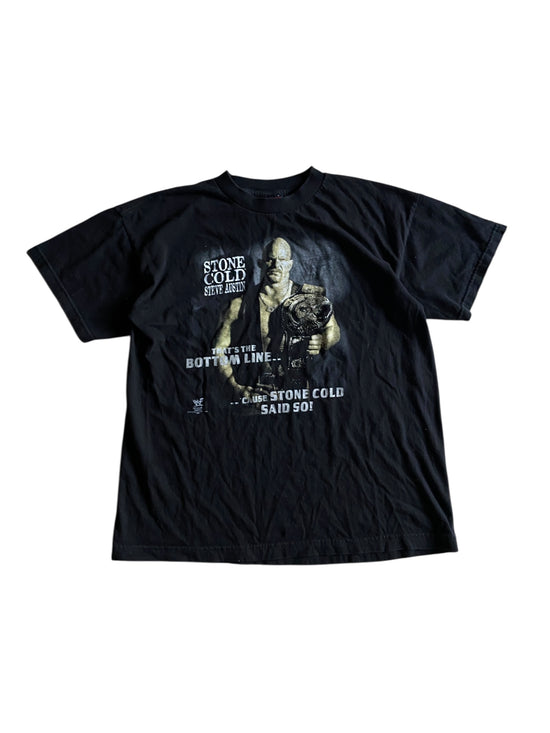 VTG Stone Cold Steve Austin Tee Sz Youth XL