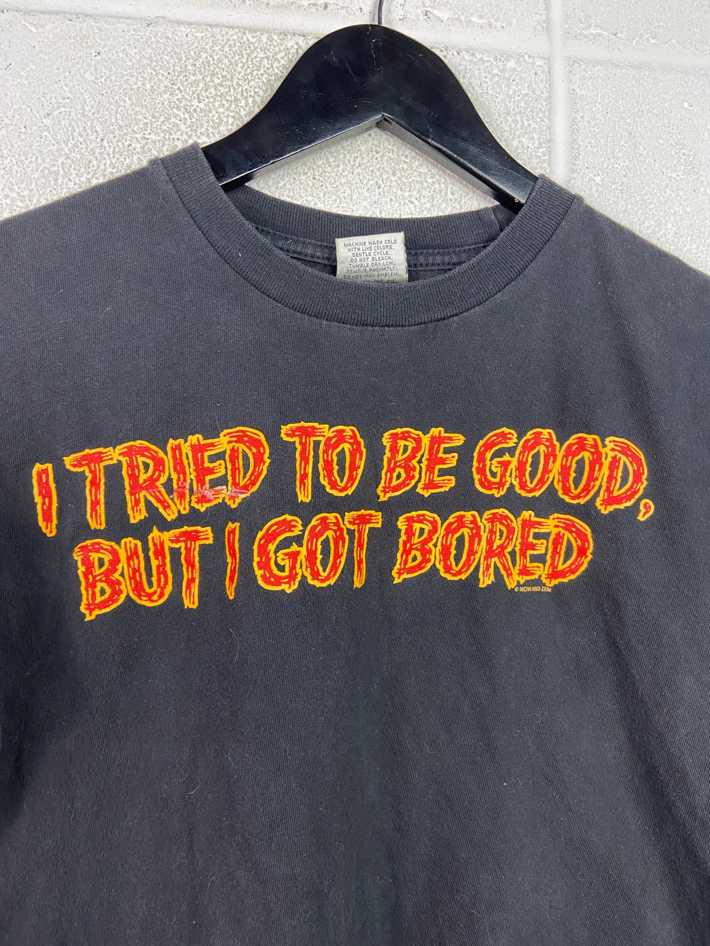 VTG I Tried To Be Good Tee Sz Women's S/M