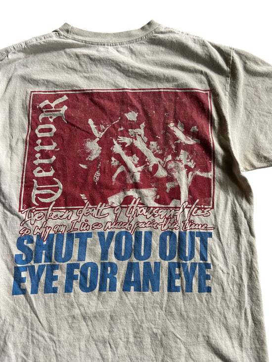 Terror Shut You Out Eye For An Eye Tee Sz M/L