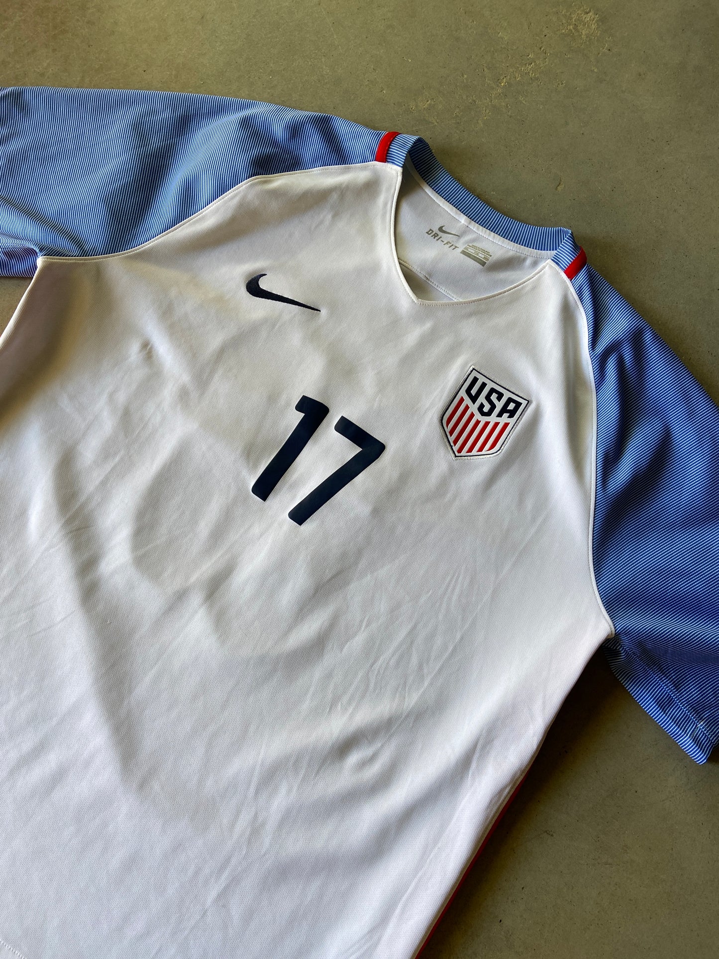 Nike France National Team Soccer Kit Jersey Sz Med